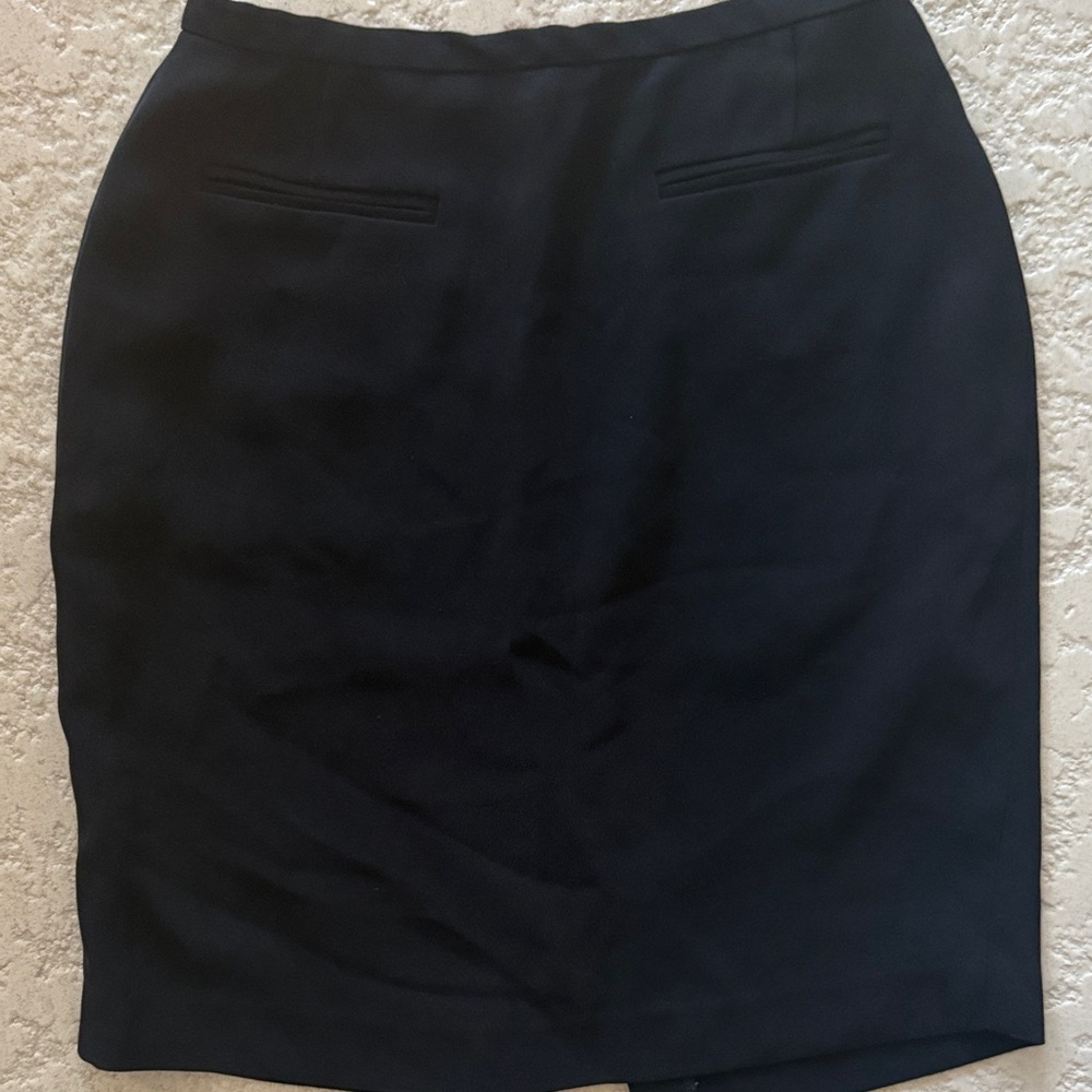 Kenar Elegant Navy Pencil Skirt